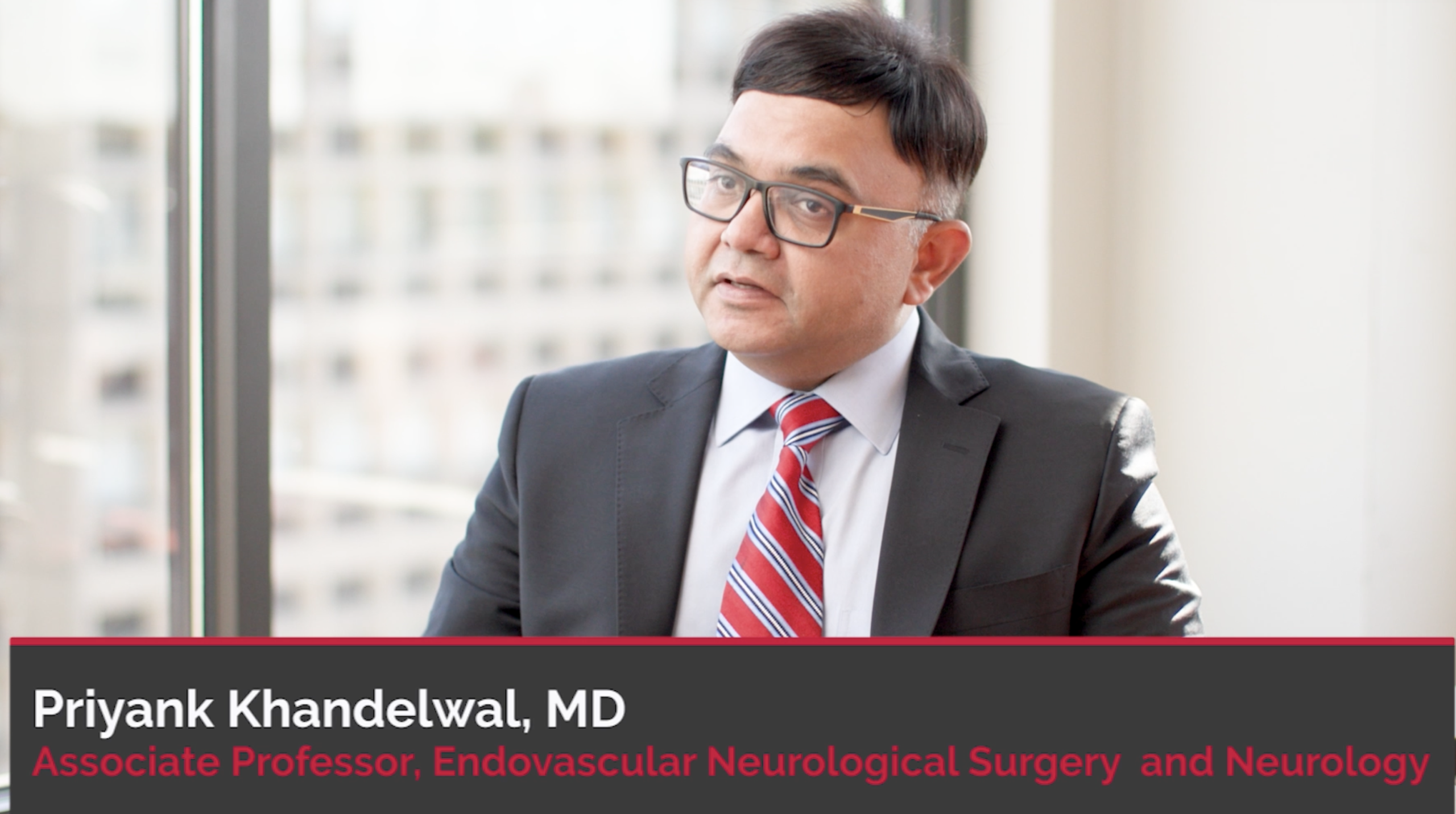 Dr.Khandelwal talking about minimally invasive surgery in endo neurosurgery